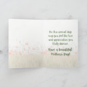 Gebied van Bloeiende Wildbloemen Feestdagen Kaart (Binnen)