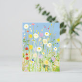 Gebied van Bloemen, A-gegenereerd, Briefkaart (Staand voorkant)