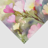 Gebied van Bloemen-Avond Primrose (C) Waterverf Tissuepapier (Detail)