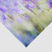 Gebied van Bloemen-Bluebell (C) Waterverf Tissuepapier (Detail)