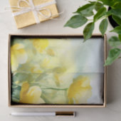 Gebied van Bloemen-Buttercups (C) Waterverf Tissuepapier (Geschenk)