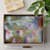 Gebied van Bloemen-Coneflower (D) Waterverf Tissuepapier (Geschenk)