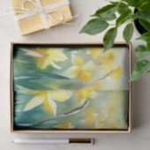 Gebied van Bloemen-Daffodil (A) Waterverf Tissuepapier (Geschenk)