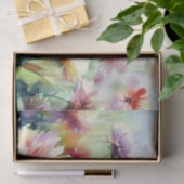 Gebied van Bloemen-Dahlia (D) Waterverf Tissuepapier (Geschenk)