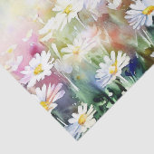Gebied van Bloemen-Daisy (B) Waterverf Tissuepapier (Detail)
