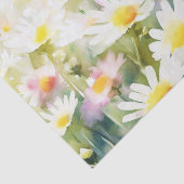 Gebied van Bloemen-Daisy (D) Waterverf Tissuepapier (Detail)