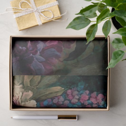 Gebied van Bloemen Decoupage & Craft Paper Tissuepapier (Geschenk)