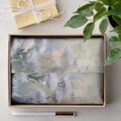 Gebied van Bloemen-Dusty Miller (B) Waterverf Tissuepapier (Geschenk)