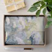 Gebied van Bloemen-Dusty Miller (C) Waterverf Tissuepapier (Geschenk)