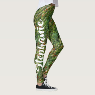 Gebied van Bloemen, Gepersonaliseerde Naam Leggings