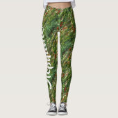 Gebied van Bloemen, Gepersonaliseerde Naam Leggings (Voorkant)