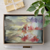 Gebied van Bloemen-Gladiolus (C) Waterverf Tissuepapier (Geschenk)