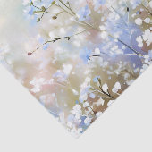 Gebied van Bloemen-Gypsophila (C) Waterverf Tissuepapier (Detail)