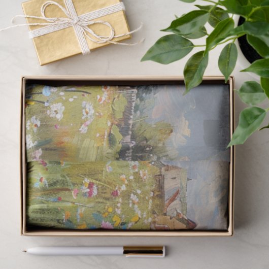 Gebied van Bloemen & Homestead Decoupage Tissuepapier (Geschenk)