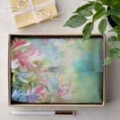Gebied van Bloemen-Honeysuckle (B) Waterverf Tissuepapier (Geschenk)