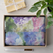 Gebied van Bloemen-Hydrangea (A) Waterverf Tissuepapier (Geschenk)