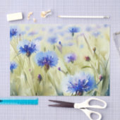 Gebied van Bloemen-korenbloem (A) Waterverf Tissuepapier (Craft)