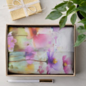 Gebied van Bloemen-Kosmos (D) Waterverf Tissuepapier (Geschenk)