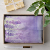 Gebied van Bloemen-Lavendel (C) Waterverf Tissuepapier (Geschenk)