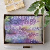 Gebied van Bloemen-Lupine (B) Waterverf Tissuepapier (Geschenk)