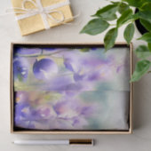 Gebied van Bloemen-Monkshood (B) Waterverf Tissuepapier (Geschenk)