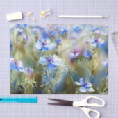 Gebied van Bloemen-Nigella (A) Waterverf Tissuepapier (Craft)