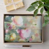 Gebied van Bloemen-Ranunculus (B) Waterverf Tissuepapier (Geschenk)