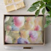 Gebied van Bloemen-Ranunculus (C) Waterverf Tissuepapier (Geschenk)