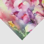 Gebied van Bloemen-Snapdragon (C) Waterverf Tissuepapier (Detail)