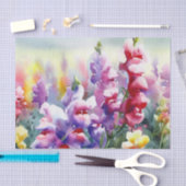 Gebied van Bloemen-Snapdragon (D) Waterverf Tissuepapier (Craft)