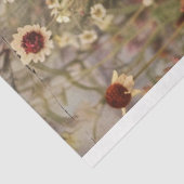 Gebied van bloemen verhoogt heldere kleuren decoup tissuepapier (Detail)