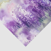 Gebied van Bloemen-Wisteria (A) Waterverf Tissuepapier (Detail)