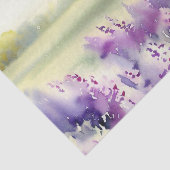 Gebied van Bloemen-Wisteria (B) Waterverf Tissuepapier (Detail)