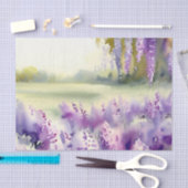 Gebied van Bloemen-Wisteria (B) Waterverf Tissuepapier (Craft)