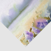 Gebied van Bloemen-Wisteria (C) Waterverf Tissuepapier (Detail)