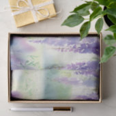 Gebied van Bloemen-Wisteria (D) Waterverf Tissuepapier (Geschenk)