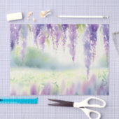 Gebied van Bloemen-Wisteria (D) Waterverf Tissuepapier (Craft)