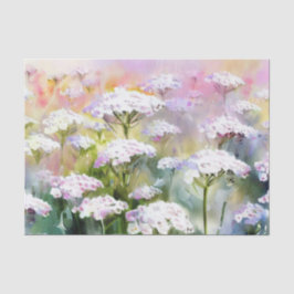 Gebied van Bloemen-Yarrow (A) Waterverf Tissuepapier