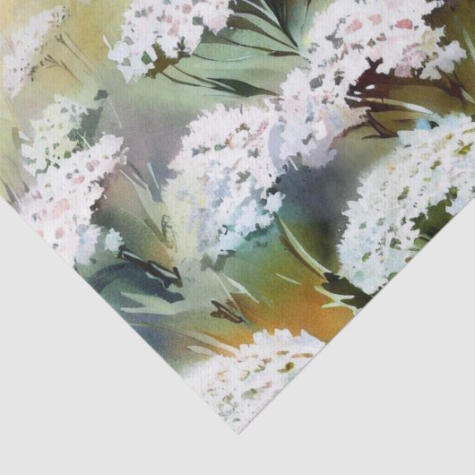 Gebied van Bloemen-Yarrow (B) Waterverf Tissuepapier (Detail)