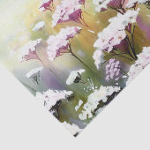 Gebied van Bloemen-Yarrow (D) Waterverf Tissuepapier (Detail)