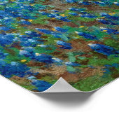 Gebied van Bluebonnets door Julian Onderdon Poster (Hoek)