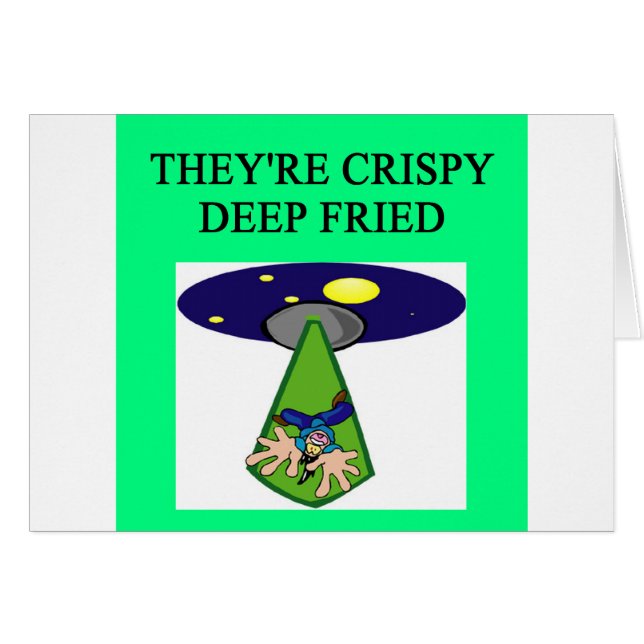 gebied van buitenaardse ontvoering 51 ufo - grap (Voorkant Horizontaal)