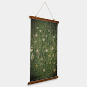 Gebied van Daisies Floral Art Hangend Wandkleed (Gebogen)