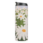 Gebied van Daisies Thermische Tumbler Thermosbeker (Geroteerd rechts)
