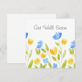 Gebied van de Gele Blauwe Bloemen (Voorkant / Achterkant)