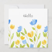 Gebied van de Gele Blauwe Bloemen (Voorkant)