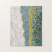 Gebied van de gele Iros Monet Fine Art Legpuzzel (Verticaal)