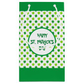 Gebied van de groene kleren klein cadeauzakje (Achterkant)