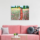 GEBIED VAN DE KANVASAFDRUKKING VAN DE STROOM CANVAS AFDRUK (Insitu (Woonkamer))