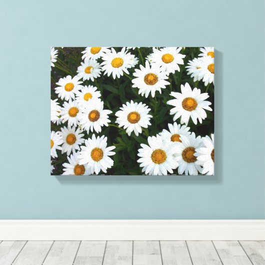 Gebied van de (Kleine) Verrekte Druk van het Canva Canvas Afdruk (Insitu (Houten vloer))